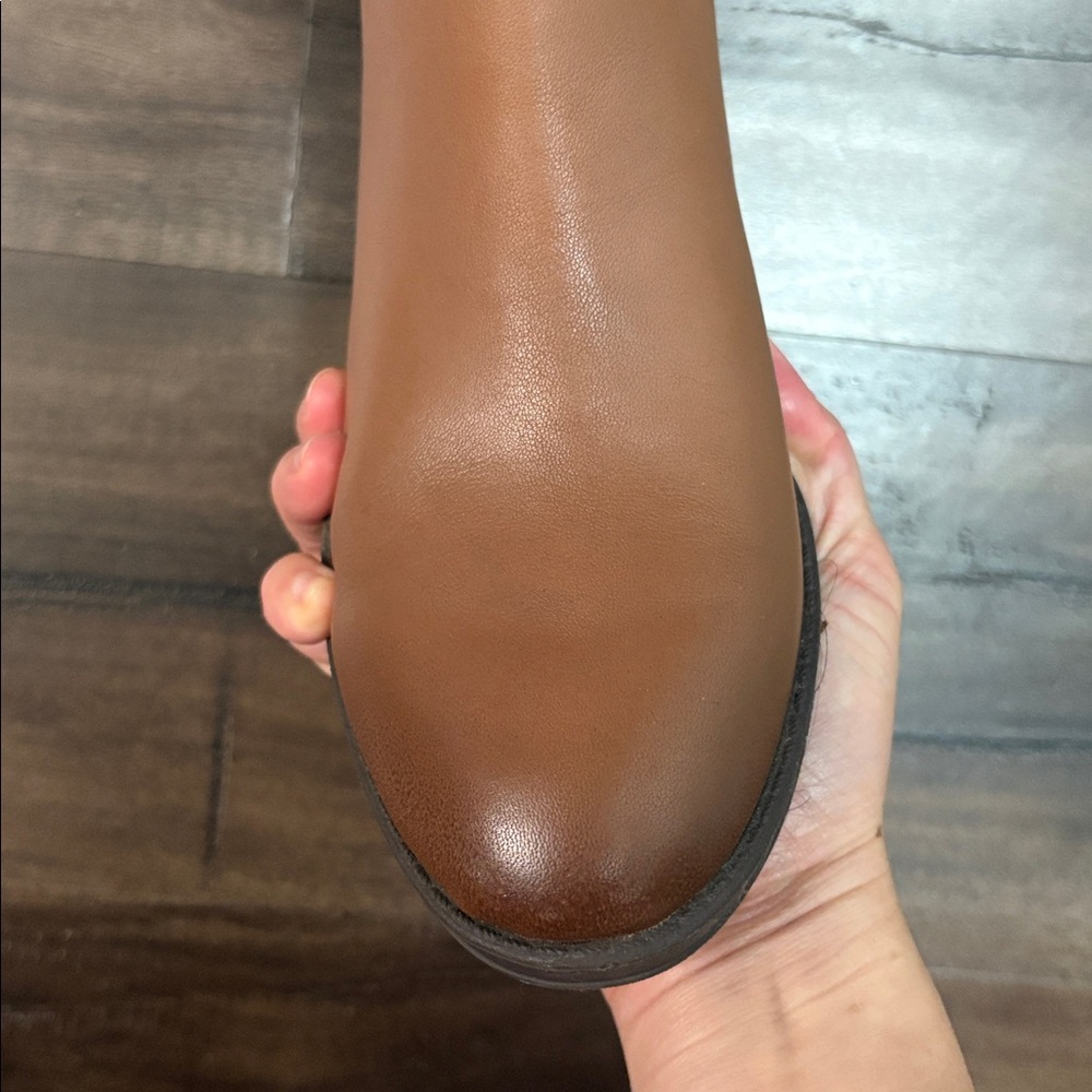 Like new Sam Edelman Penny Leather Riding Boots, US 6 Mrsp 200 usd at site - Picture 11 of 16